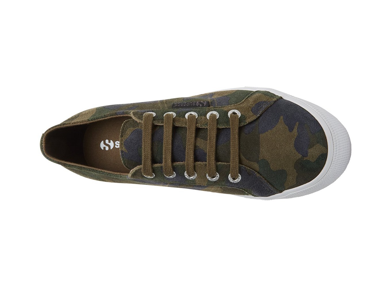 Superga Plataforma Mujer Camuflaje - 2790 Suecamow - 182709JZK